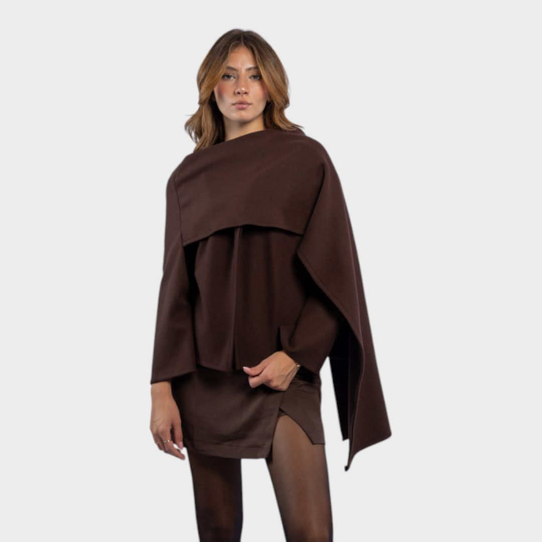 Aubriana | Μπουφάν με μαντήλι