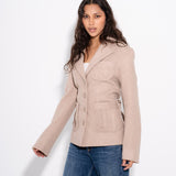 Mona - Daily Slay Σακάκι - Μπεζ (Daily Slay Blazer - Beige)