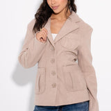 Mona - Daily Slay Σακάκι - Μπεζ (Daily Slay Blazer - Beige)