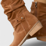 Aira - Μποτίνια από Κλασικό Σουέτ