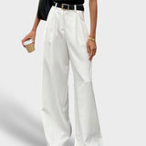 Ίρις | Solid Φαρδύ Μπατζάκι Παντελόνι