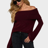 Welma | Πουλόβερ Dreamworld με Έξω τους Ώμους