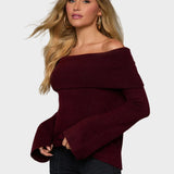 Welma | Πουλόβερ Dreamworld με Έξω τους Ώμους