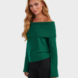 Welma | Πουλόβερ Dreamworld με Έξω τους Ώμους