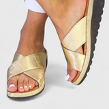 Annelym Ορθοπεδικά Wedge σανδάλια για εξωτερικούς χώρους