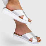 Annelym Ορθοπεδικά Wedge σανδάλια για εξωτερικούς χώρους