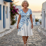 Leda – Φόρεμα με φλοράλ αποτύπωμα