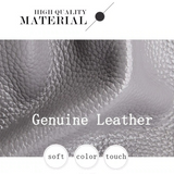 Alana | Τσάντες από Γνήσιο Δέρμα, Πρώτο Στρώμα Δέρματος Βοοειδών με Κοκκώδη Υφή Litchi, Γυναικεία Τσάντα Χειρός