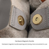 Alana | Τσάντες από Γνήσιο Δέρμα, Πρώτο Στρώμα Δέρματος Βοοειδών με Κοκκώδη Υφή Litchi, Γυναικεία Τσάντα Χειρός