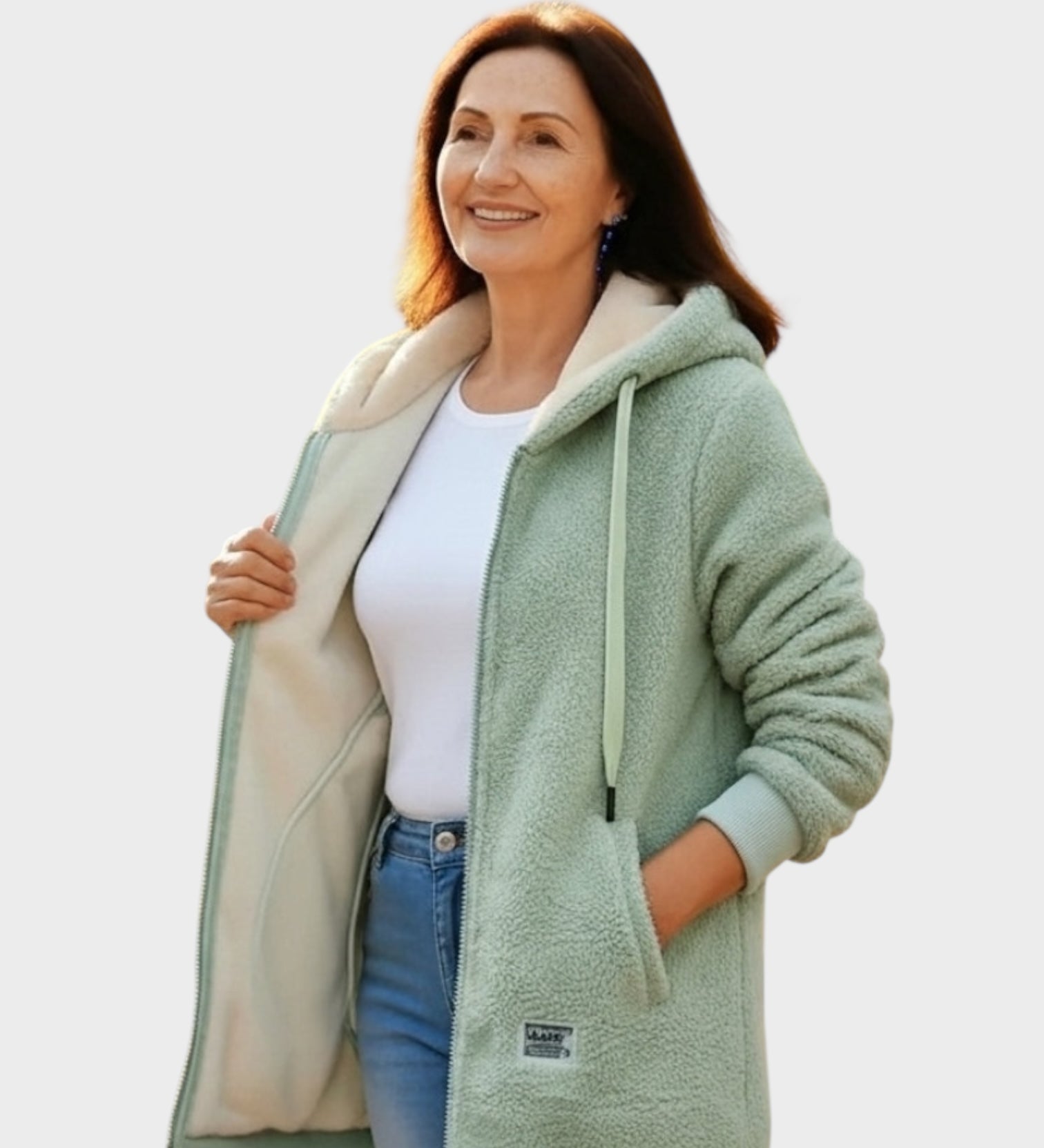 Denise - κάρντιγκαν από φλις