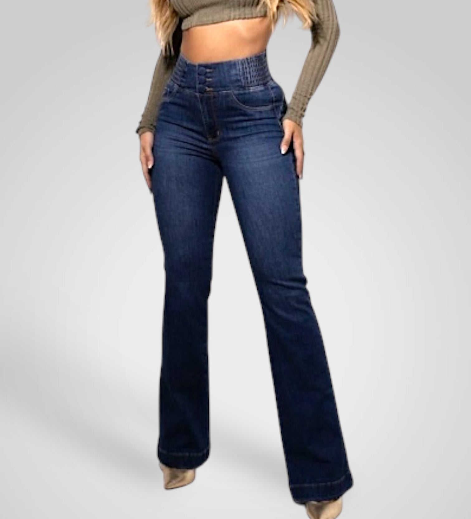 Λόβι | Ψηλόμεσο Stretch Flare Jeans