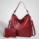 Σουφ | Πολυτελή Δέρμα Anti-Theft Hobo Τσάντα