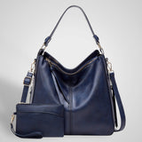 Σουφ | Πολυτελή Δέρμα Anti-Theft Hobo Τσάντα