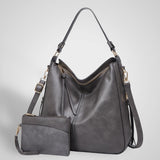Σουφ | Πολυτελή Δέρμα Anti-Theft Hobo Τσάντα