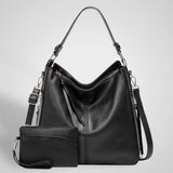 Σουφ | Πολυτελή Δέρμα Anti-Theft Hobo Τσάντα