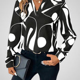 Άμπα | Γυναικεία Print Μπλούζα