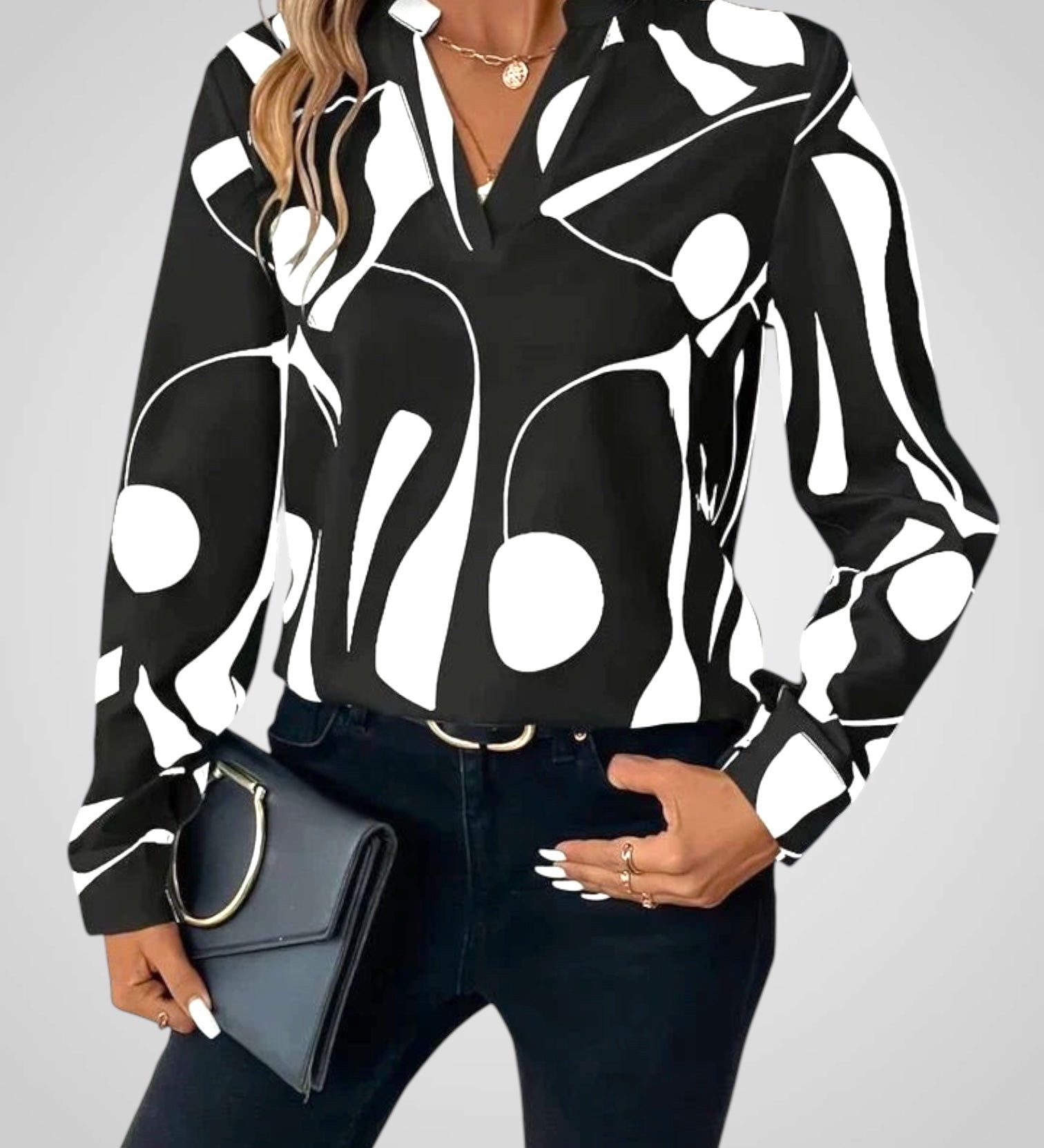 Άμπα | Γυναικεία Print Μπλούζα