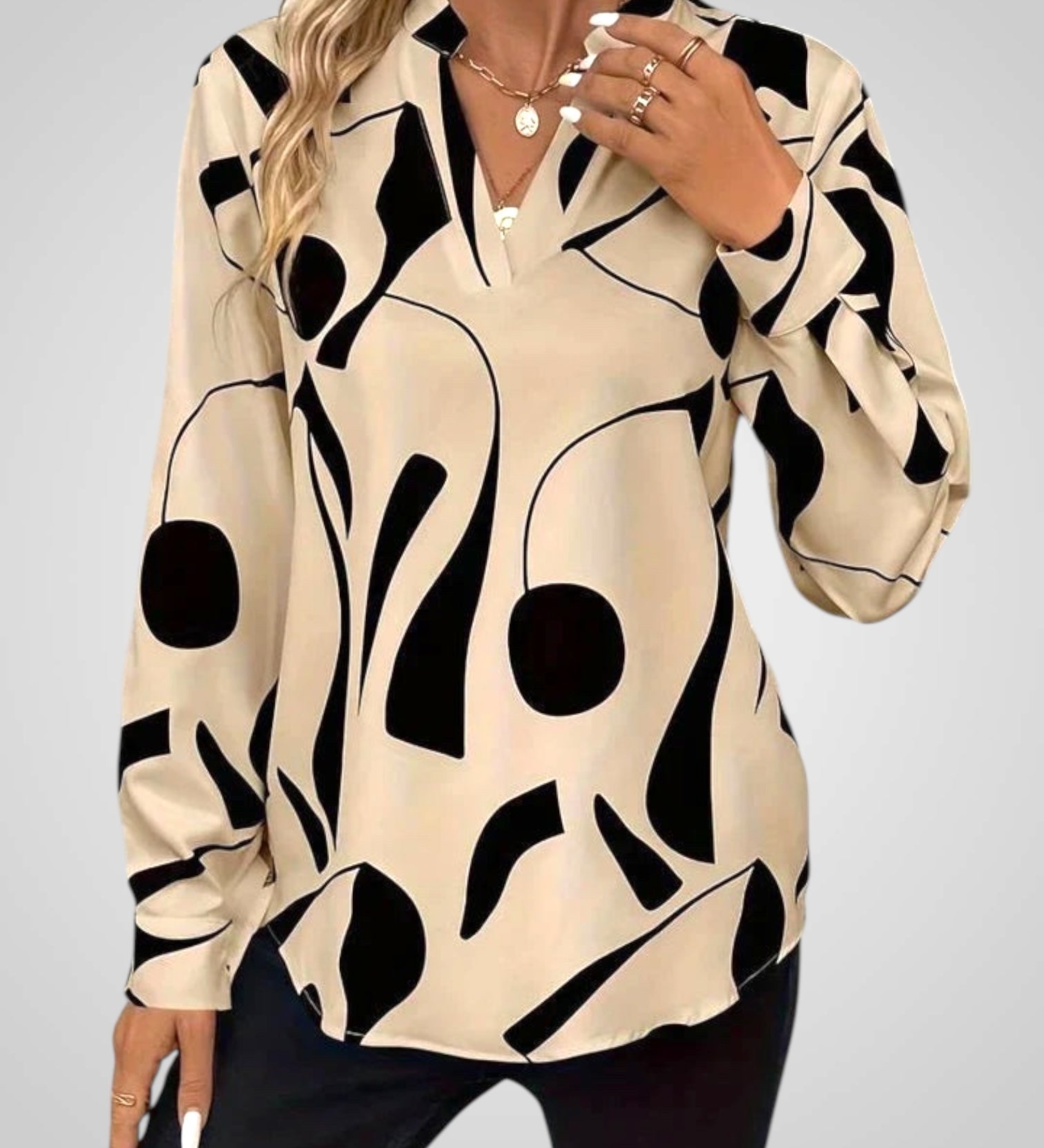 Άμπα | Γυναικεία Print Μπλούζα