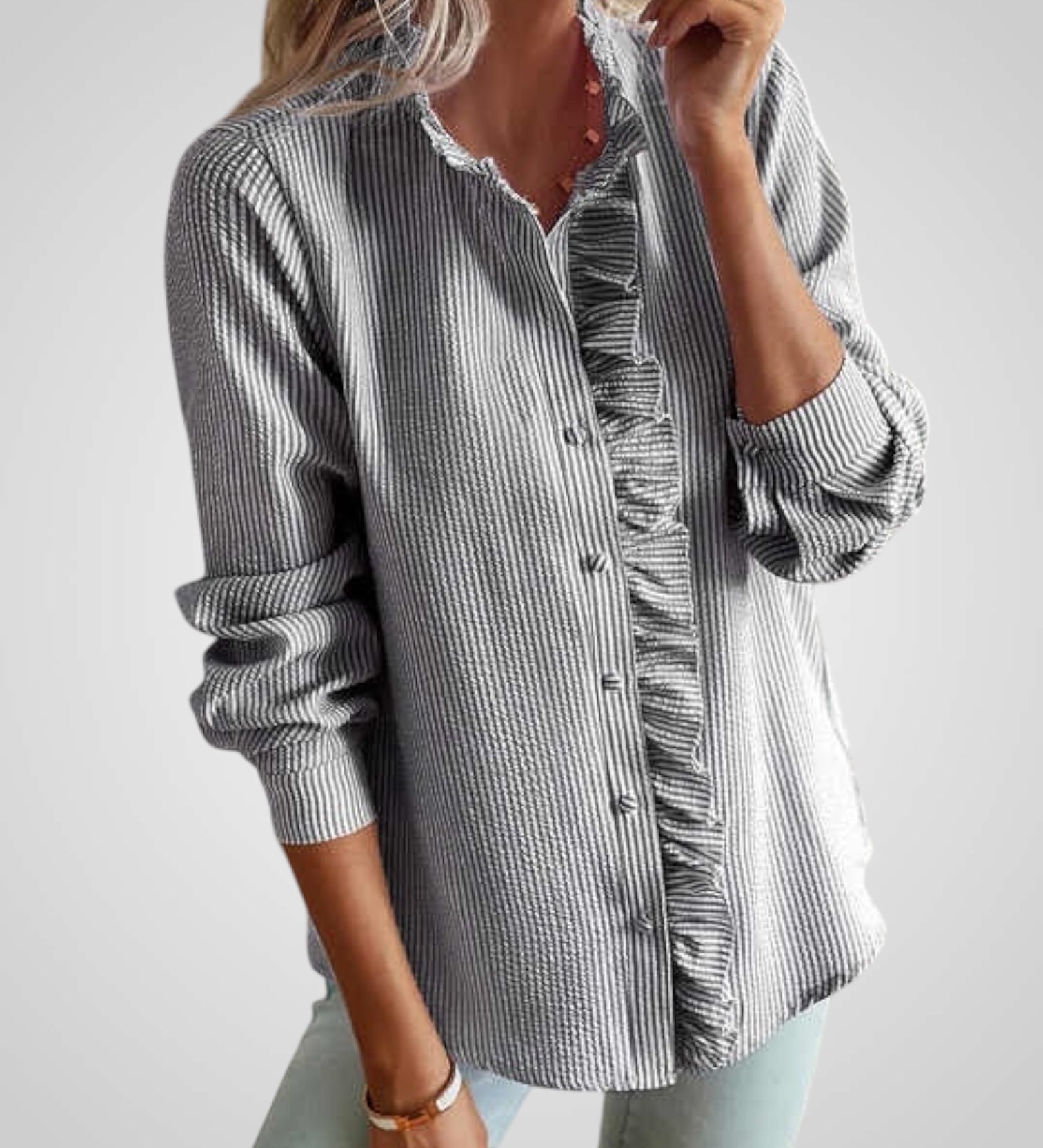 Εύια | Κομψό Μπλούζα