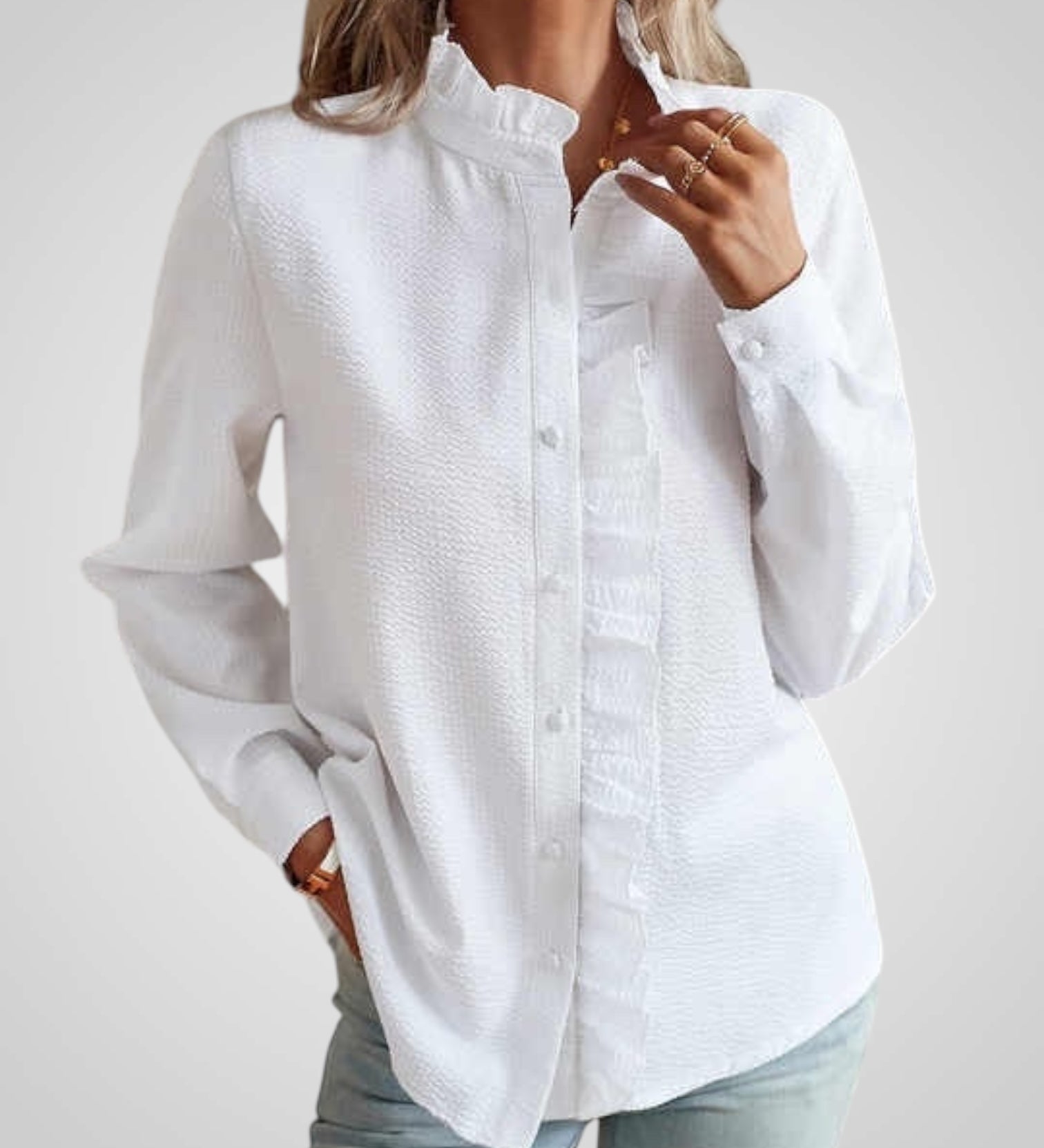 Εύια | Κομψό Μπλούζα