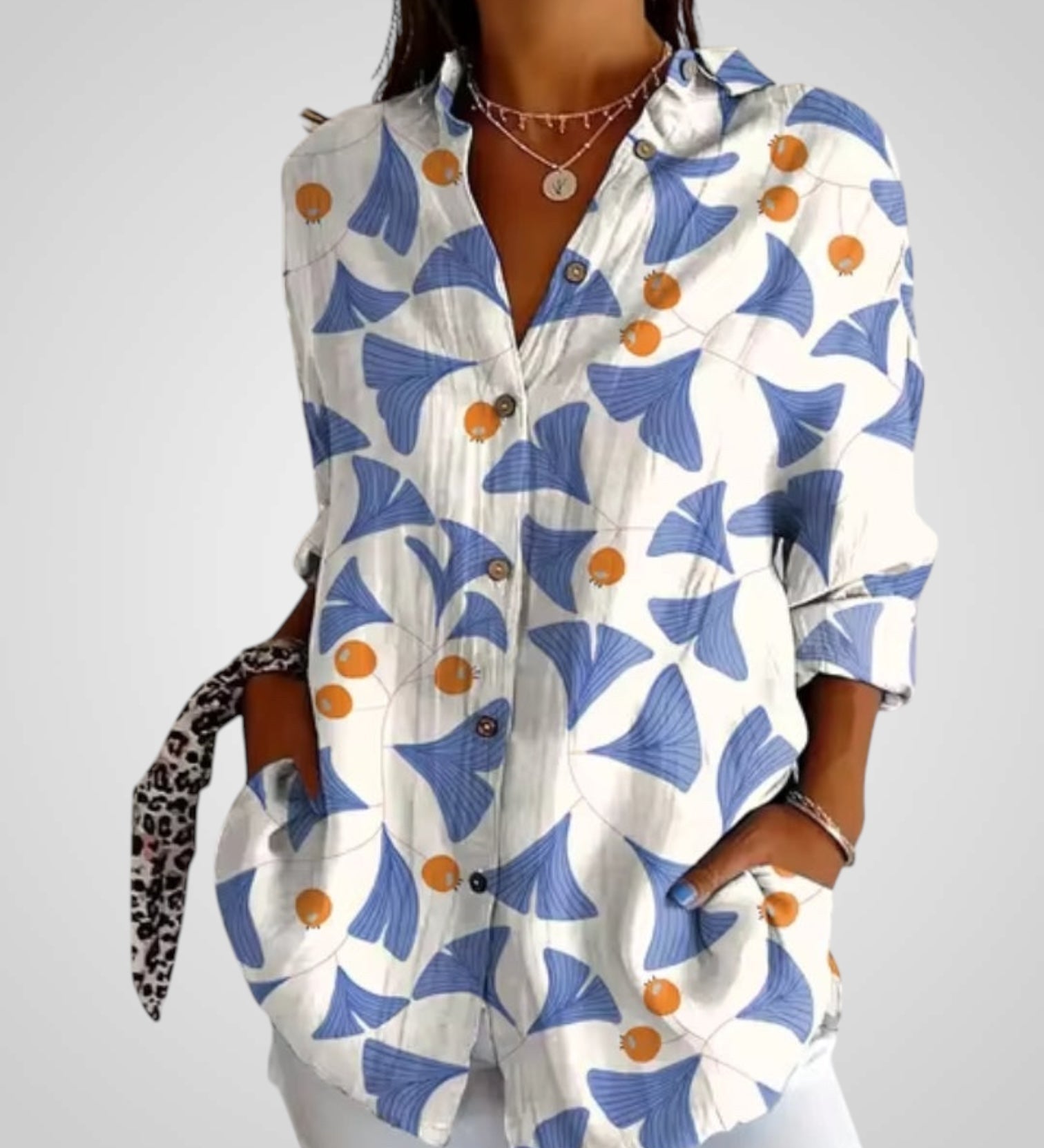 Φλόρια | Μπλούζα με Λουλούδια