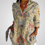 Φλόρια | Μπλούζα με Λουλούδια