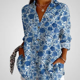 Φλόρια | Μπλούζα με Λουλούδια