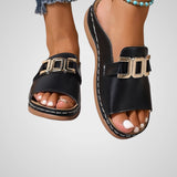 Έστερ | Σανδάλια με Λουράκι και Αγκράφα