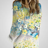 Ροζαλία | Floral Boho Μπλούζα