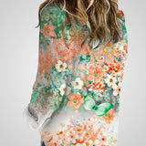 Ροζαλία | Floral Boho Μπλούζα