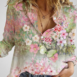 Ροζαλία | Floral Boho Μπλούζα