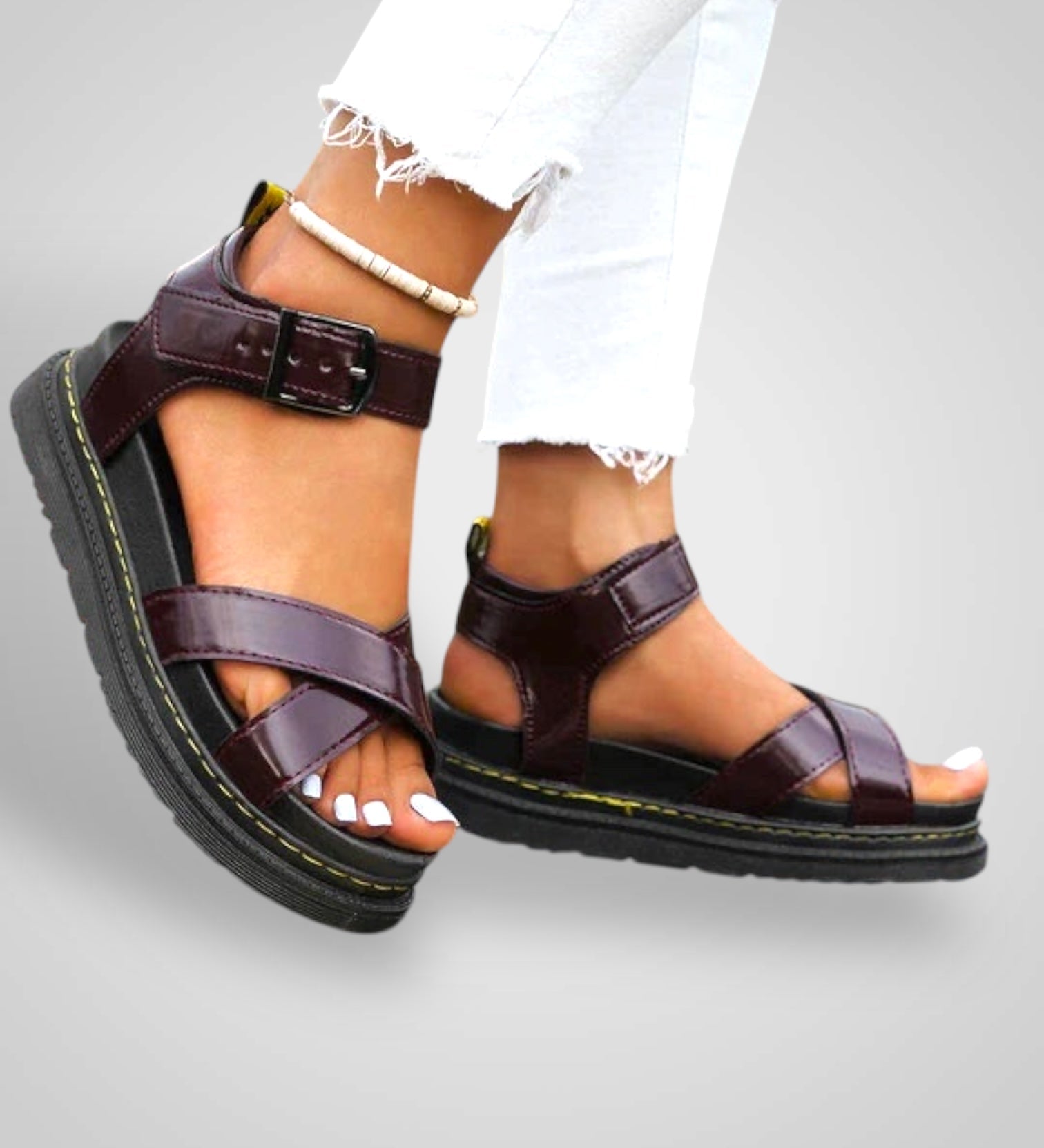 Ήρα | Άνετα Πλατιά Σανδάλια