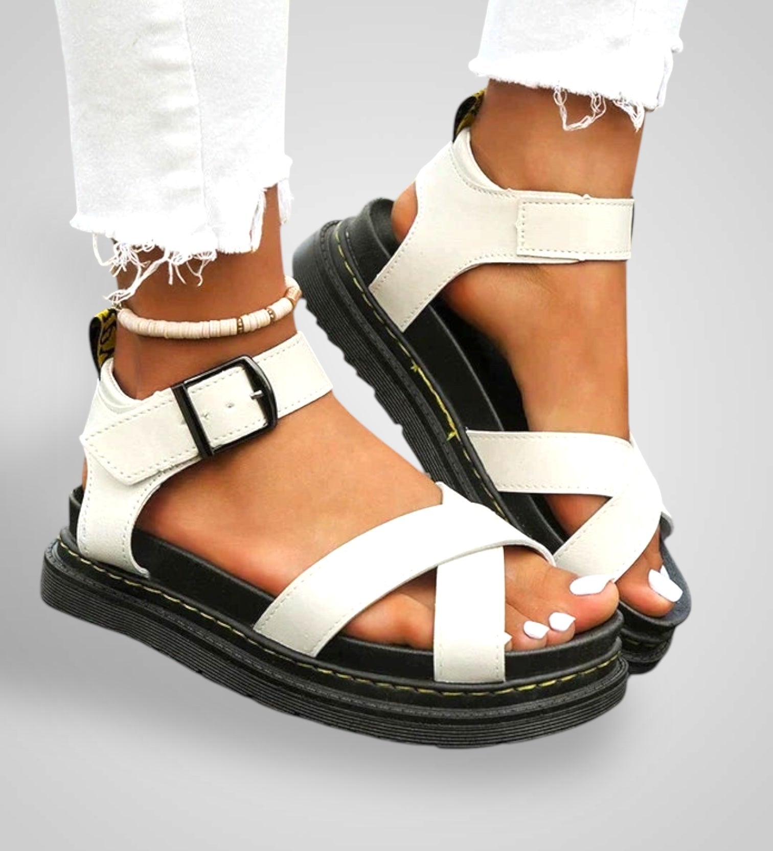 Ήρα | Άνετα Πλατιά Σανδάλια