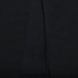 Λοραβέλ | Μαύρο Σατέν Σχίσιμο Μάξι Φόρεμα