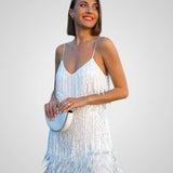 Ματίλντα | Φτερωτό Μίνι Φόρεμα