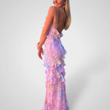 Εστέλα | Μάξι Φόρεμα με Βολάν