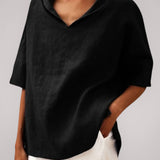 Μία | Καθημερινό Φαρδύ-Fitting Μπλούζα