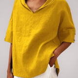 Μία | Καθημερινό Φαρδύ-Fitting Μπλούζα