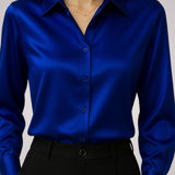 Ελβίρ | Σατέν Μπλούζα