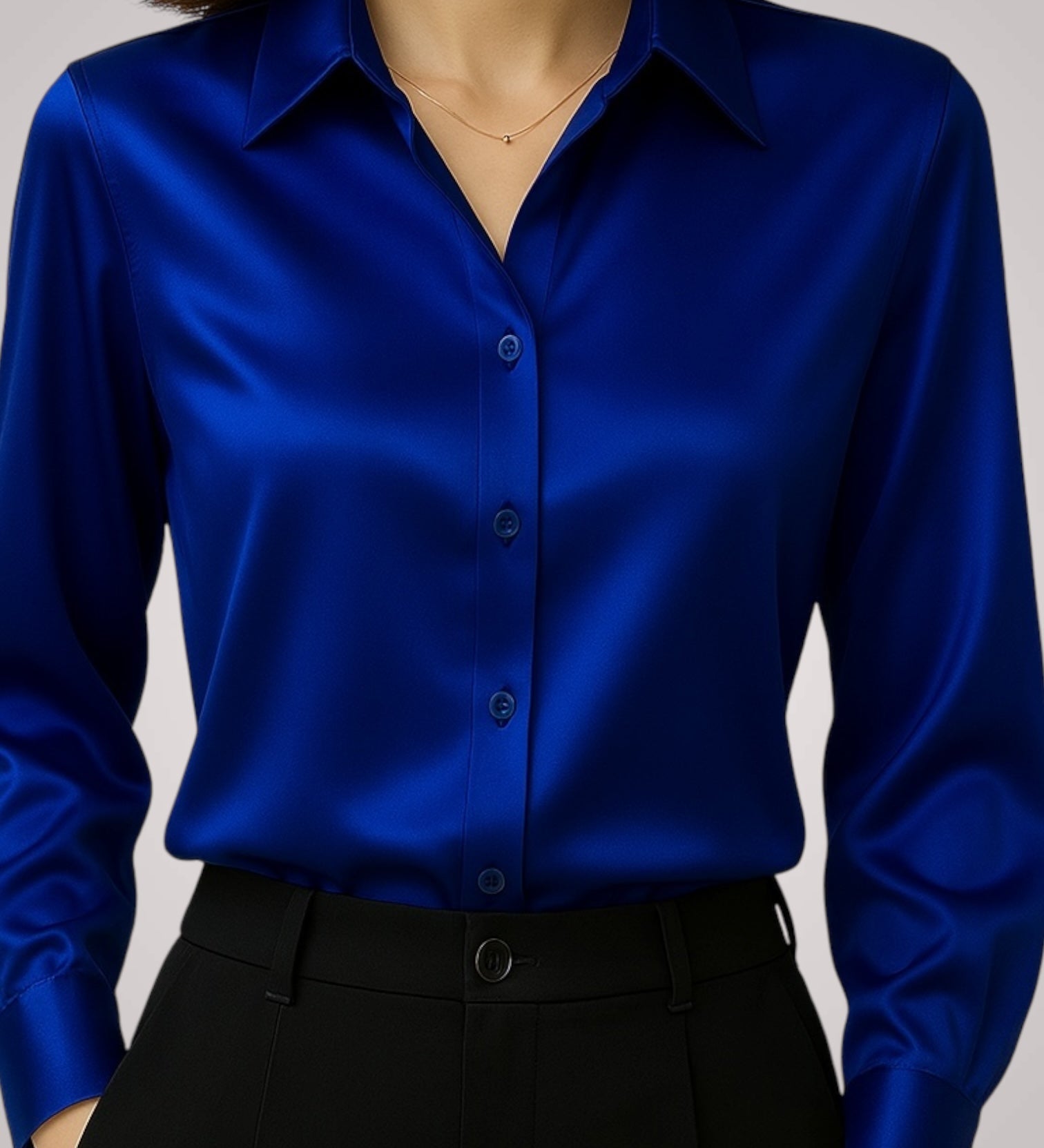 Ελβίρ | Σατέν Μπλούζα