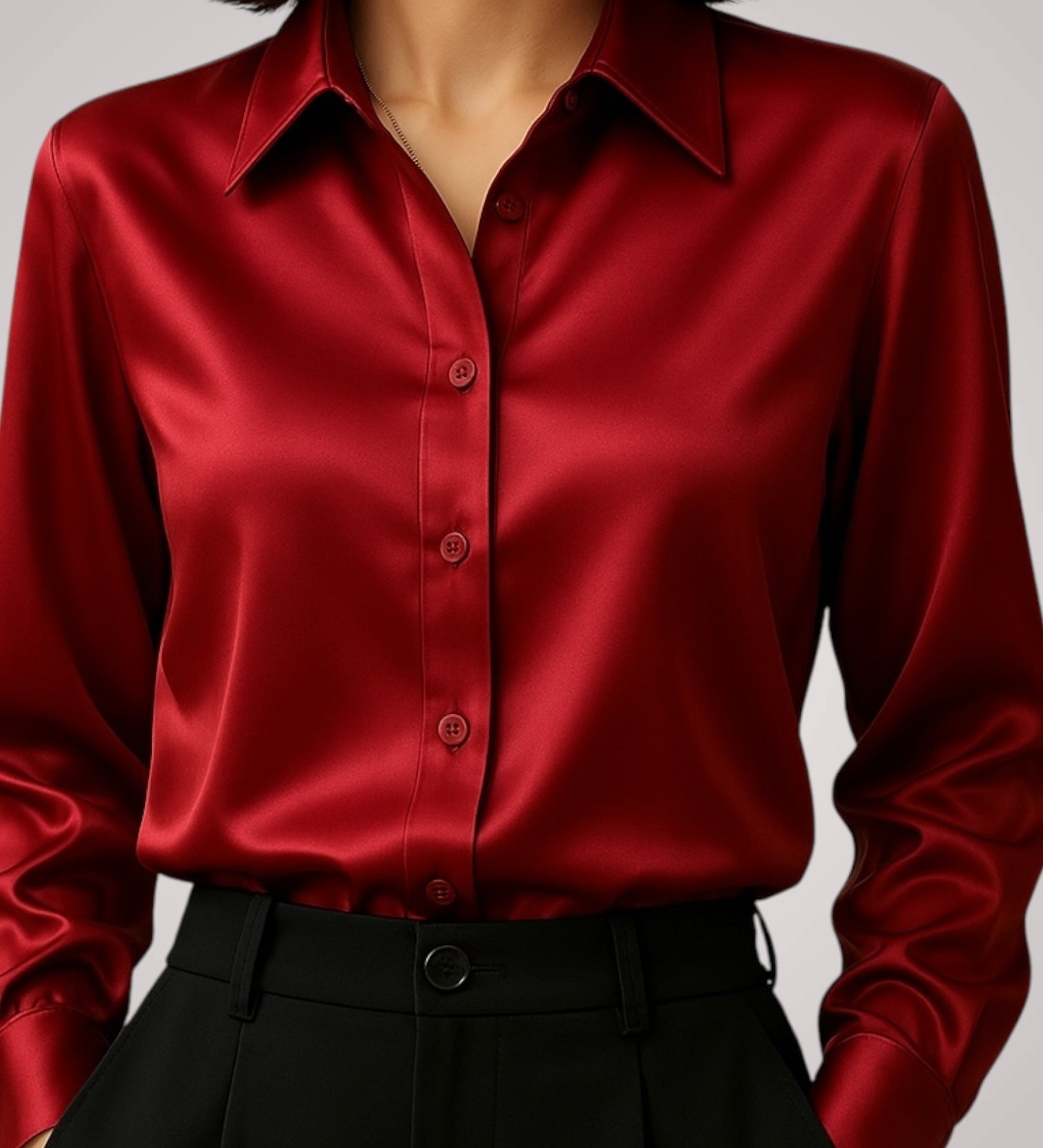 Ελβίρ | Σατέν Μπλούζα