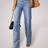 Λόβα | Mid-Rise Φαρδύ Μπατζάκι Jeans