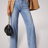 Λόβα | Mid-Rise Φαρδύ Μπατζάκι Jeans