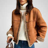 Ίμερ | Μπουφάν από Shearling με Κουμπιά