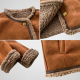Ίμερ | Μπουφάν από Shearling με Κουμπιά