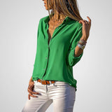 Φέννα | Κομψό Σιφόν Μπλούζα