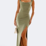 Reniva - Γλυπτό Μάξι Φόρεμα