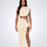 Kaia - Μάξι Σετ με Μεταλλικές Λεπτομέρειες