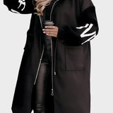 Rosana | Κομψή Ζακέτα με Κουκούλα