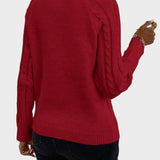 Clara – Πουλόβερ με Κουμπιά και Πλεκτή Υφή